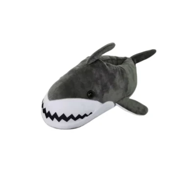 Pantofole animali in peluche con squalo, design animale 3D per adulti, personalizzabili America